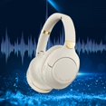 thumbnail image 2 of Viflosae Headphones Wireless Over the Ear Headphones Wireless Bluetooth Earphones Foldable Head Mounted Earphones Heavy Long Battery Gaming Earphone, 2 of 7