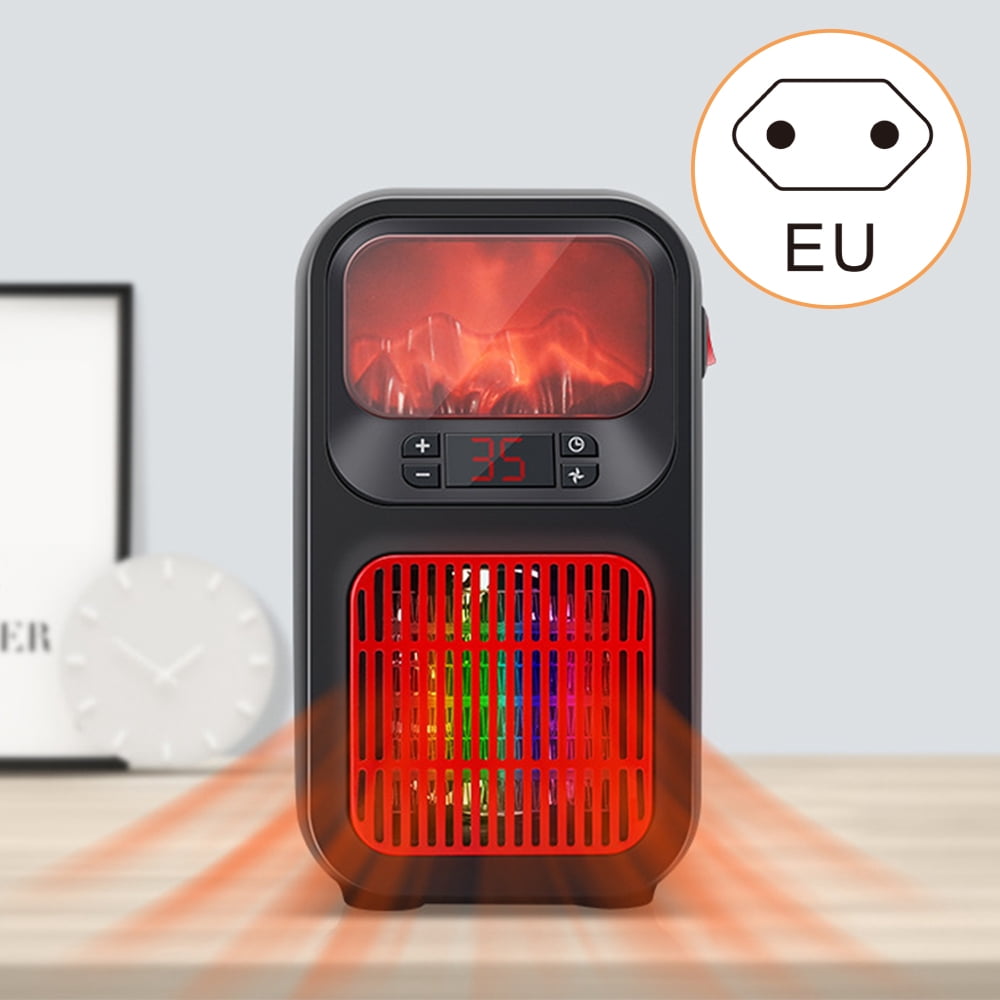 Portable Electric Space Heater Safe and Quiet Fast Heating Ceramic Heater  Fan for Indoor Home Office Use US Plug - Walmart.com