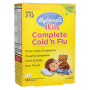 Hyland's Complete Cold 'n Flu 4Kids 125 Tabs