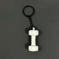 thumbnail image 3 of ChicYu Mini Dumbbell Keychain Fitness Gift,Gym Enthusiast Keyring for Athletes, Unique Fitness-Themed Decorations For Bags Keys, 3 of 5