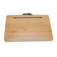 thumbnail image 1 of Laptop Desk, Lap Desk Stable Cushion Portable Bamboo  For, 1 of 8