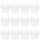 thumbnail image 3 of 12 mini cubos de almacenamiento transparentes, reutilizables, multiusos., 3 of 6