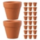 thumbnail image 3 of 36 mini macetas de terracota con orificios de drenaje: pequeñas macetas de arcilla para suculentas y cactus. Maceta de vivero para plantas de escritorio de interior de fácil mantenimiento., 3 of 6