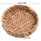 thumbnail image 2 of Cesta de Mimbre Tejida A Mano, Cesta para Frutas, Té, Aperitivos, Pan, Caja Redonda para Guardar Cosméticos, Bandeja de Jacinto de Agua, para Joyas B, 2 of 5