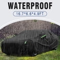 thumbnail image 5 of Liwarace For Ford Mustang Full Car Cover Winter 100% Waterproof UV All Weather Protection, 5 of 14
