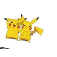 thumbnail image 2 of 3 Pack for Pokemon Pikachu Peel and Stick Wall Decals, Yellow, 2 of 4