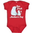 thumbnail image 3 of Inktastic Our First Mothers Day with Polar Bears Boys or Girls Baby Bodysuit, 3 of 5