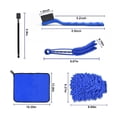 thumbnail image 3 of Juego De Cepillos De Limpieza Para Detalles De Auto, 22 Pzs Azul, 3 of 5