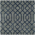 thumbnail image 6 of SAFAVIEH Soho Jarrod Geometric Wool Runner Rug, Grey/Dark Blue, 2'6" x 10', 6 of 9