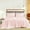 Blush Pink, variant on 400 Thread Count 4 Piece Sheet Set Deep Pocket 10 Inch 100% Egyptian Cotton Solid Pattern Size Twin-XL Color Sage