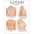 thumbnail image 3 of Natori Women's Feathers Luxe Contour Underwire Bra (Light Mocha, 30DD), 3 of 3