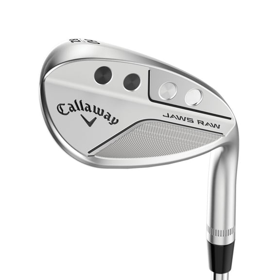 Pre-Owned RH 2023 JAWS RAW Chrome Full Face Wedge Mens Steel Shaft 60°-10° (Bounce) S Grind True Temper Dynamic Gold Spinner 115 Steel Wedge Flex