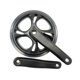 thumbnail image 3 of Juego de bielas para bicicleta, juego de bielas de aleación de aluminio de 165 mm para bicicleta plegable, juego de bielas de bicicleta resistente con, 3 of 9