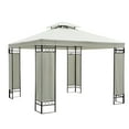 thumbnail image 1 of Outsunny 10 X 10ft Double Tier Canopy Top, 1 of 9