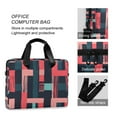 thumbnail image 4 of FORMRS 16" Laptop Sleeve Bag Carrying Case with Handle Travel Shoulder Briefcase, Pink Geometric, 4 of 8