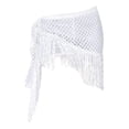 thumbnail image 1 of Trajes de danza del vientre para mujeres, bufandas, flecos, faldas, ropa de baile blanco, 1 of 9