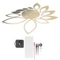 thumbnail image 5 of DIY Mirror Wall Clock Stickers Modern Decor for Home Living Room Background StickerGold, 5 of 5