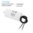 thumbnail image 4 of CBB60 8uf Running Capacitor,2Pcs AC 450V U Terminal Wires 50/60Hz with M8 Screw for Washing Machine, 4 of 5