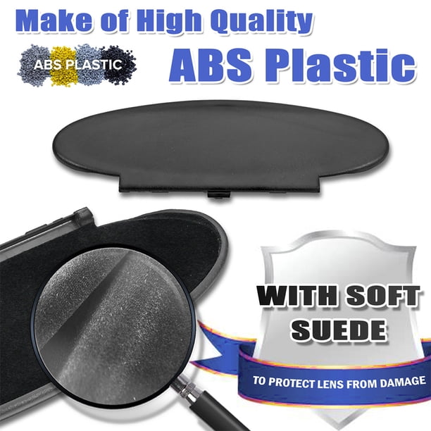 MGRAS 1pc Black Visor Mirror Cover Fit for Porsche 911 996