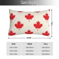 thumbnail image 2 of Sikiie Happy Canada Day Pillow Covers, Throw Pillow Case Cushion Covers,Cushion for Bedroom,Couch,Home-14"x20", 2 of 6