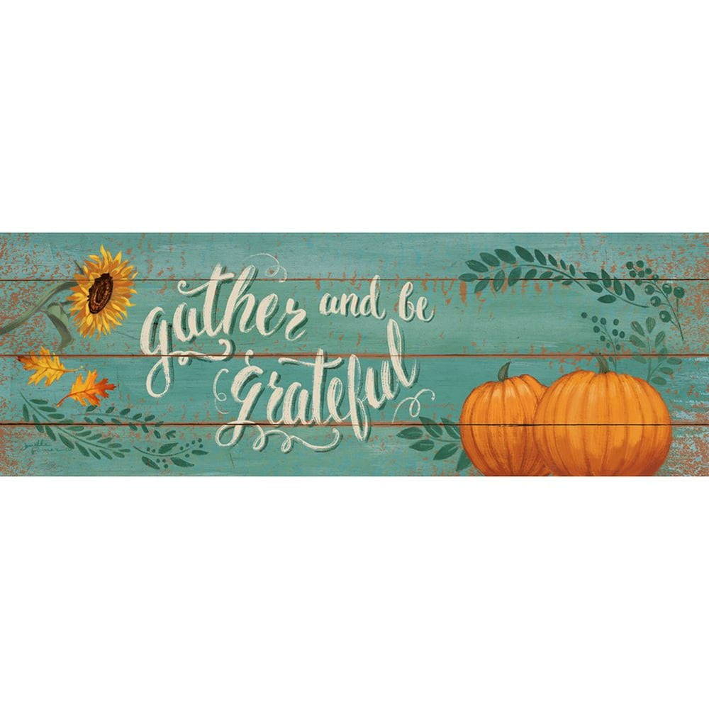 Custom Decor Signature Sign Gather and Be Grateful