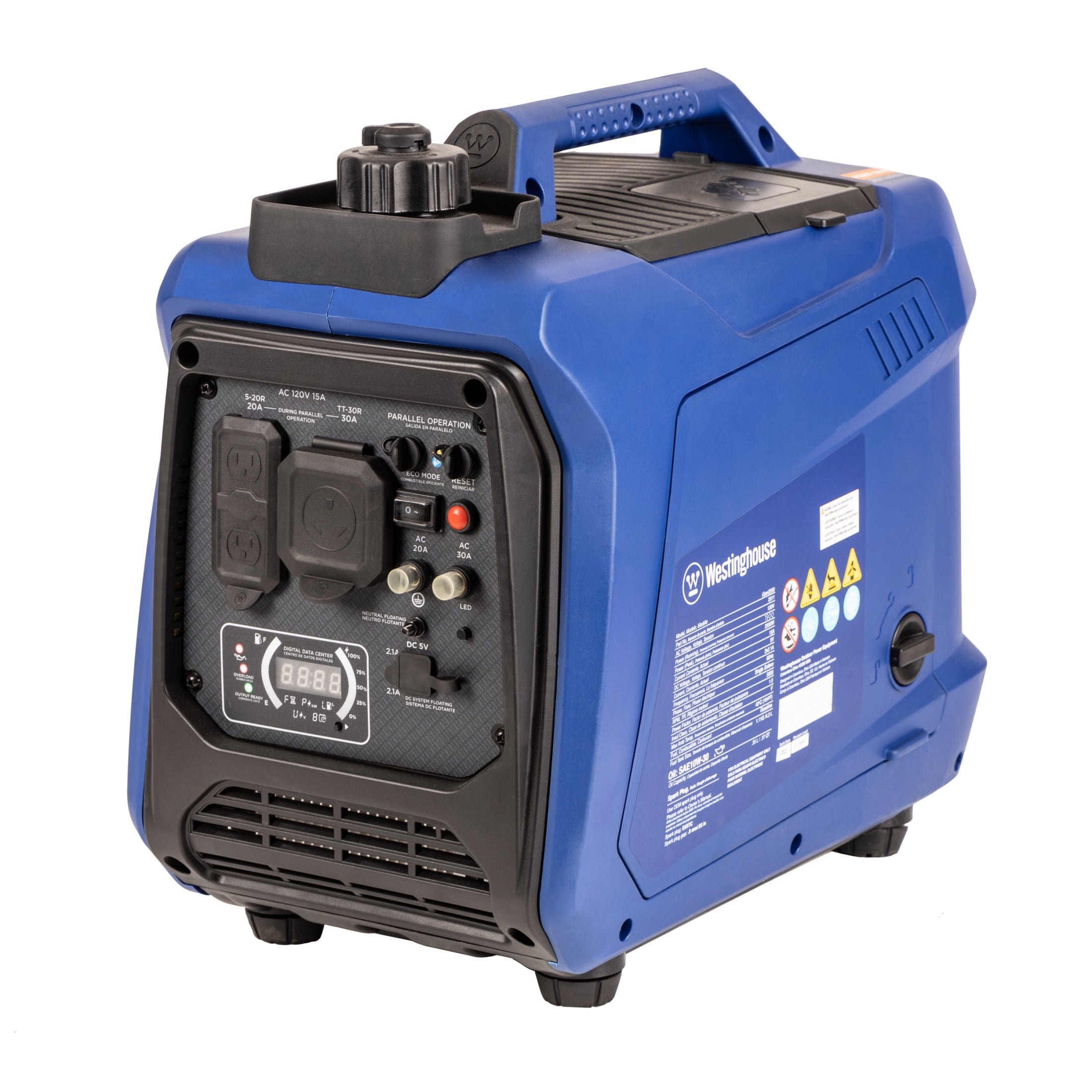 Westinghouse 2550 Peak Watt RV Ready, Gas Powered Portable Inverter Generator