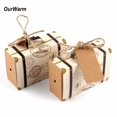 thumbnail image 2 of Ourwarm 50pcs Travel Wedding Paper Candy Gift Box Chocolate Sweet Bags Gifts for Guest Wedding Souvenir Party Favors Decoration, 2 of 4