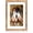 Rustic Brown, variant on 5x5 Picture Frames with HD Tempered Glass, Display Pictures 4x4 with Mat or 5 x 5 Without Mat, Wood Photo Frame for Tabletop and Wall (Rustic Brown, 1 Pack)