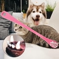 thumbnail image 4 of Cepillo para mascotas, cepillo de limpieza profunda para perros y gatos, cepillo de limpieza bucal para higiene bucal. Rosado, 4 of 9