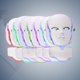 thumbnail image 5 of Cubierta LED para el cuidado Facial, máquina de rejuvenecimiento Facial con fotones de piel, 7 colores, elimina arrugas, con cubierta para el cuello, enchufe estadounidense de 110V, 5 of 8