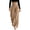 Khaki, variant on Women’s High Waist Yoga Pants Lightweight Wide Leg Sport Bottoms with Pockets Casual Loose Outdoor Fitness Trousers