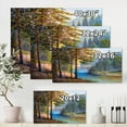 thumbnail image 4 of Designart Morning Sunlight Through The Pine & Fir Forest Canvas Wall Art, 4 of 4