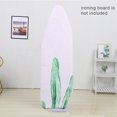 thumbnail image 3 of Feather Cactus Flower Pattern Iron Board Cover Board Cover Drawstring Closing Ironing Boards Protector Replacement, 3 of 9