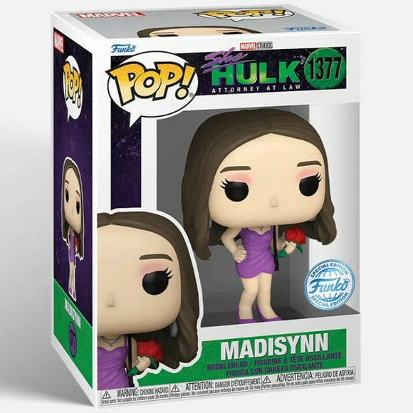 Funko Pop Marvel‘s She-Hulk #1377 Madisynn Vinyl Action Figures Dolls Toys Limited Edition Madisynn Figure Doll