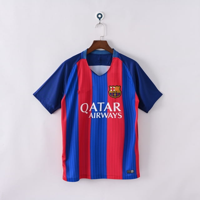 2016-17 Barcelona Domicile Maillot de Football Classique