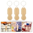 thumbnail image 6 of Minkissy Unique Shape Trolley Tokens Keyrings for Friends, Key Chain Accessories, 6 of 8