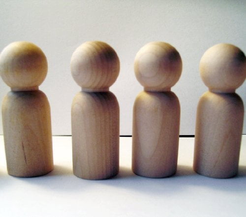 unfinished wood doll bodies