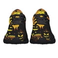 thumbnail image 5 of Happy Halloween Shoes Sneakers for Women Men Black Size 7, 5 of 7