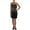 Black, variant on Hippie Rose Womens Juniors Satin Mini Sheath Dress