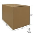 thumbnail image 2 of uBoxes 15 Small Moving Boxes - 16x10x10 - Cardboard Box, 2 of 11