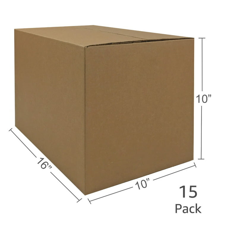 Uboxes Large 6 Pack Moving Cardboard Boxes 20 X20 X15 Inches