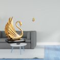 thumbnail image 2 of Colección De Estatuas Decorativas De Calabaza De Cisne, Pieza De Arte Moderno, Escultura De Animal, Adorno De Latón Feng Shui, Centros De Mesa Hechos A Mano Para Sala De Estar, Gabinete,, 2 of 8