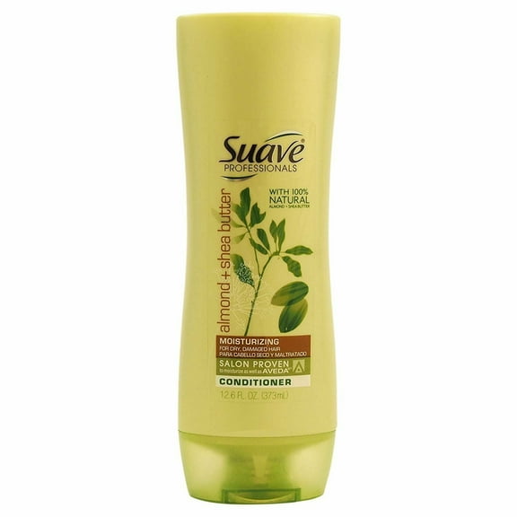 Suave Professional Shampoo Almond & Shea Butter Moisturizing Hair, 12.60 oz