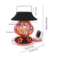 thumbnail image 3 of Hometravel Solar Bird Feeder Camera, 1080P Wildlife Camera with Bird Recognition, Smart Motion Sensor Solar Powered for Garden, 3 of 9