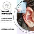 thumbnail image 4 of Turandoss 8mm Cartilage Earring Surgical Stainless Steel Hoop Men Tiny Small Huggie Earrings Helix Rook Daith Tragus Piercing Jewelry Sleeper Second Hole Earring for Women 20G Gifts for Men Him, 4 of 7