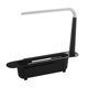 thumbnail image 1 of Soporte telescópico para fregadero para el hogar, soporte para fregadero de longitud ajustable, soporte para esponja y jabón, escurridor, bandeja para fregadero con base drenable para cocina y baño, 1 of 14