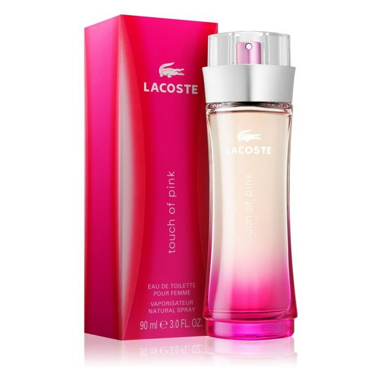 Touch Of Pink Eau De Toilette Spray By Lacoste - 3 oz Touch Of Pink Eau De Toilette Spray By Lacoste - 3 oz