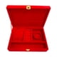 thumbnail image 1 of Caja de regalo Yuyangstore organizador de joyas terciopelo rojo joyero, 1 of 8