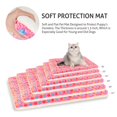 thumbnail image 3 of Mora Pets Cama ultra suave para mascotas (perro/gato) con lindos estampados | Alfombra de cama reversible de forro polar | Forro de cama para mascotas lavable a máquina, 3 of 5