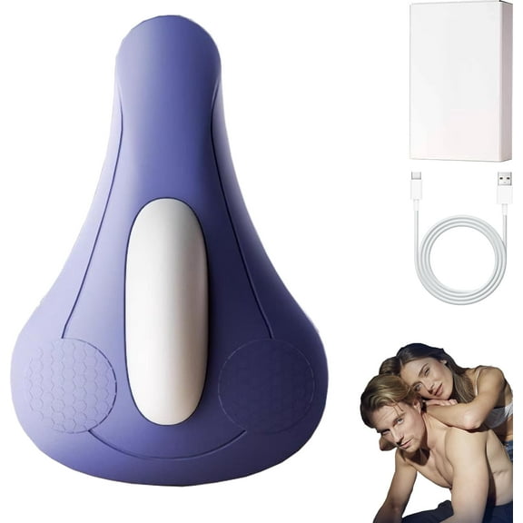 Pelvipulse Pro for Men: Pelvic Floor Exercise Devices Men Use Daily, 4-Mode Pelvic Floor Muscle Trainer & Kegel Exerciser for Stamina, Quiet & USB-C (Blue)